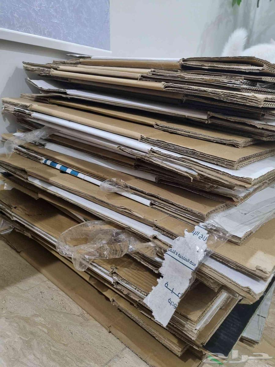 للبيع كراتين بيض فاضيه بريال واحد64423291711235110