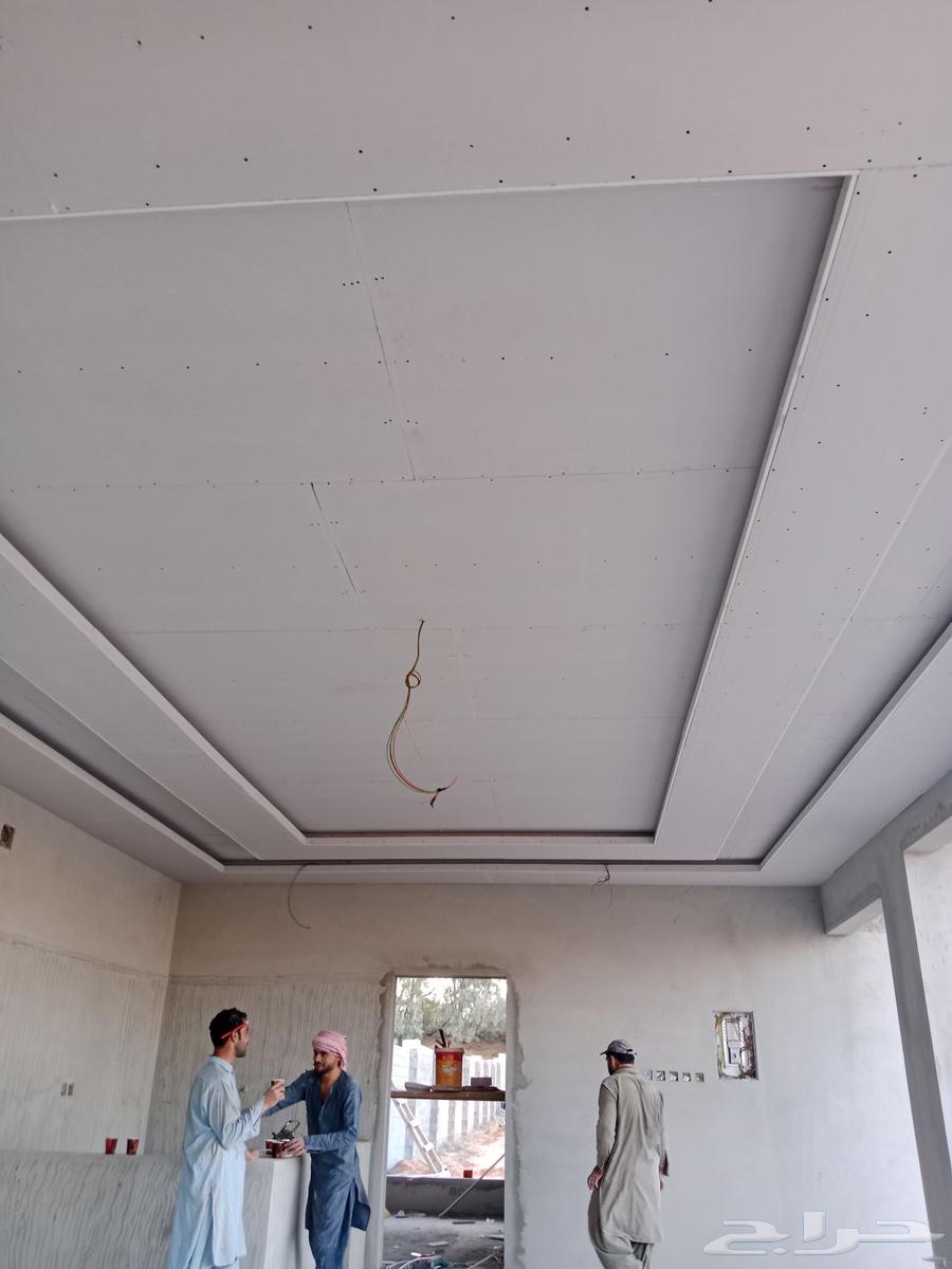 عمل جبس بورد سيمنت بورد سقف مستعار فاصل جبس بورد شيبورد64423323309187110