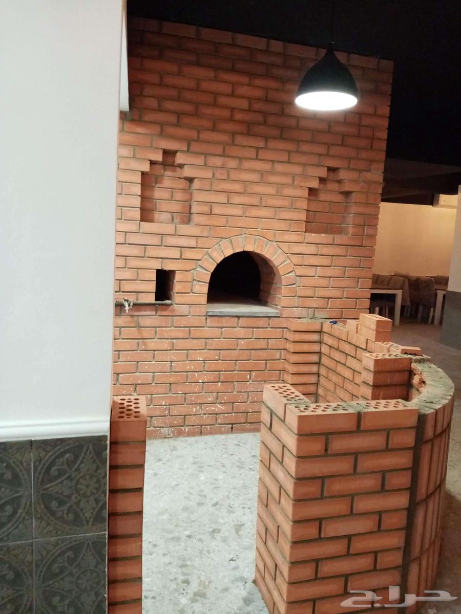 Installation of Tamees oven, bakery oven, stainless steel chimneys and red thermal brick construction64423338237314111