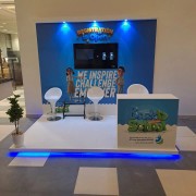 Design and implementation of booths and stands for exhibitions and conferences64418864560387113