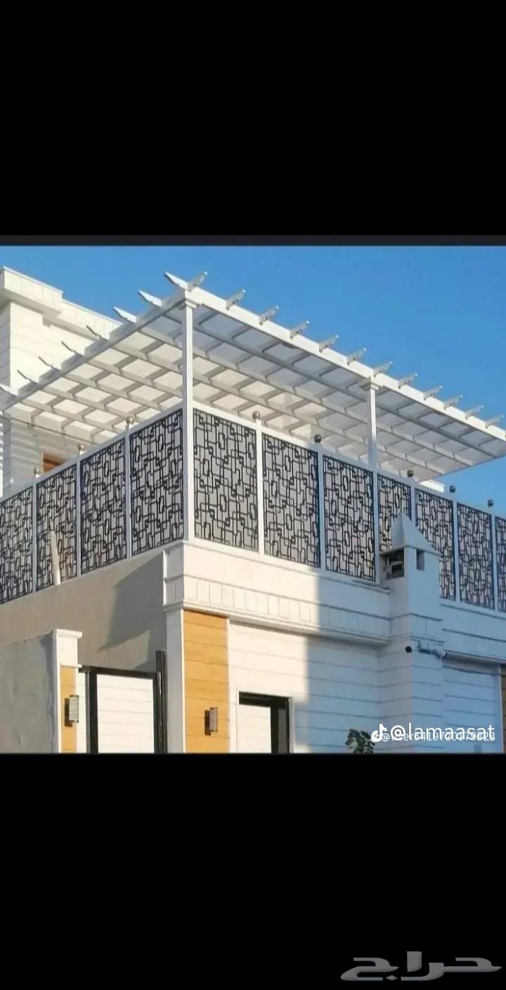 مضلات سواتر جلسات جميع أعمال الحداده لتواصل64423102256003111