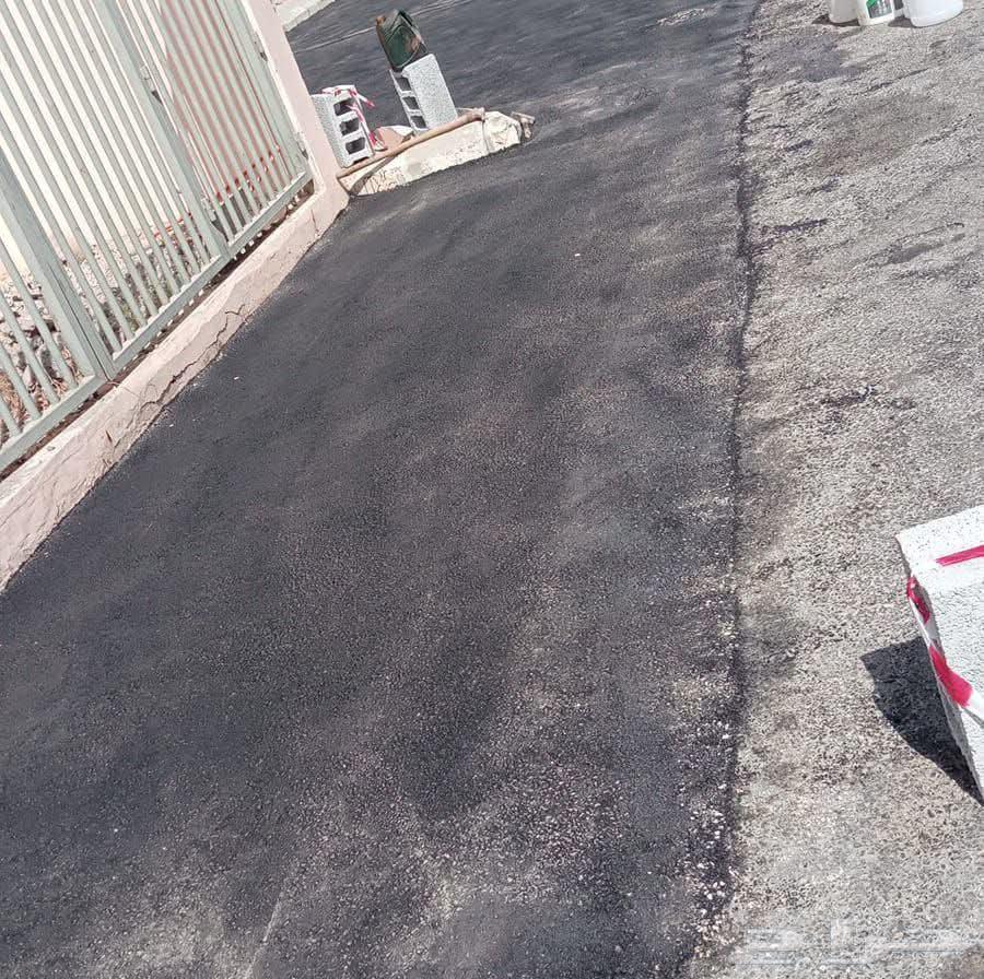 أعمال اسفلت أمام المنازل والشركات أعمال فتحات كور64423291553667113