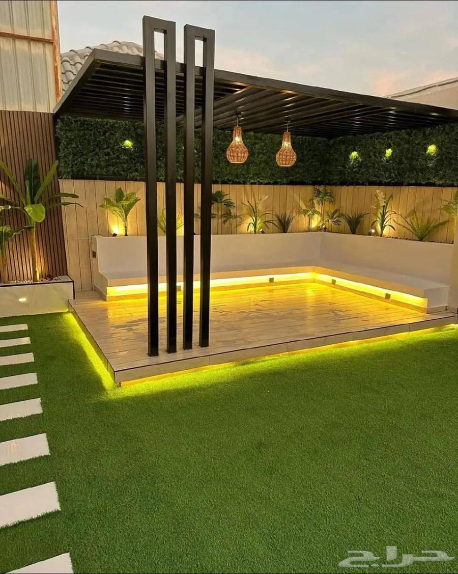 نقوم بزرع ثيل وورود وتركيب اري64458407669889111