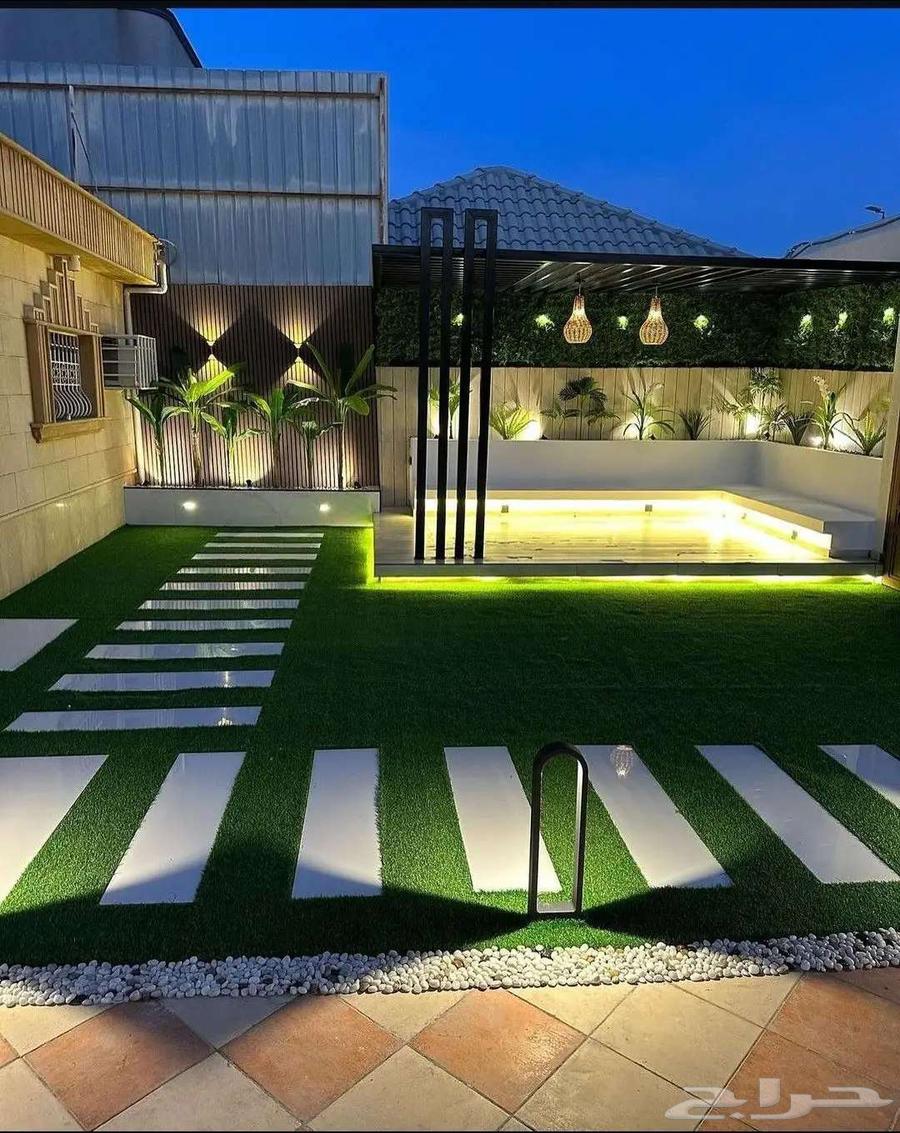 نقوم بزرع ثيل وورود وتركيب اري64458407669889110