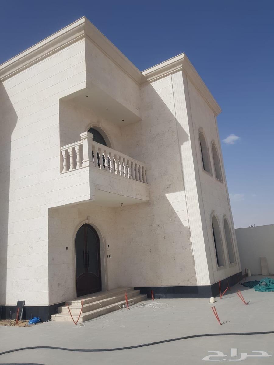 حجر واجهات فلل تركيب مؤسسة الاسمري للمقاولات العامة64481100635778110