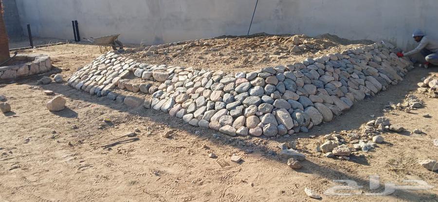 معلم حجر طبيعي ممرات ربراب قوايم جدارات جميع انواع الحجر64458244217474110