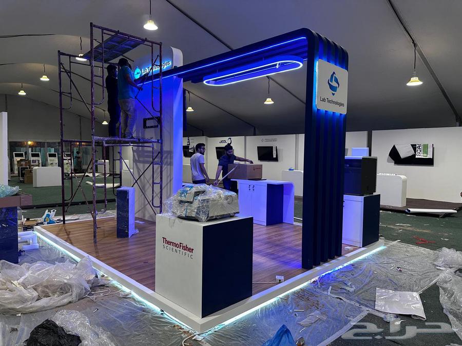 تفصيل وتركيب بوثات خشب والمنيوم64457870144002111