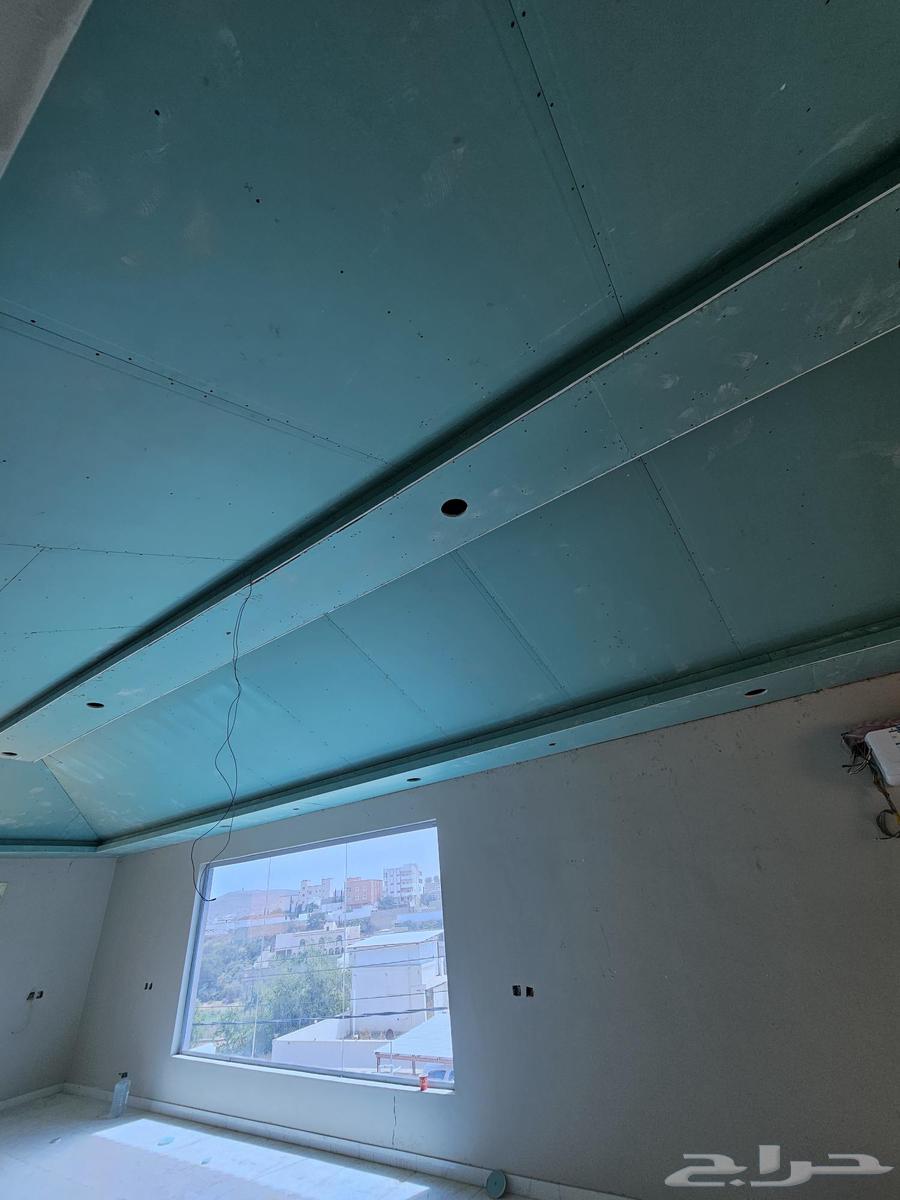 معلم تركيب .جبس بورد اسقف وجدران. الباحه64457906861314111