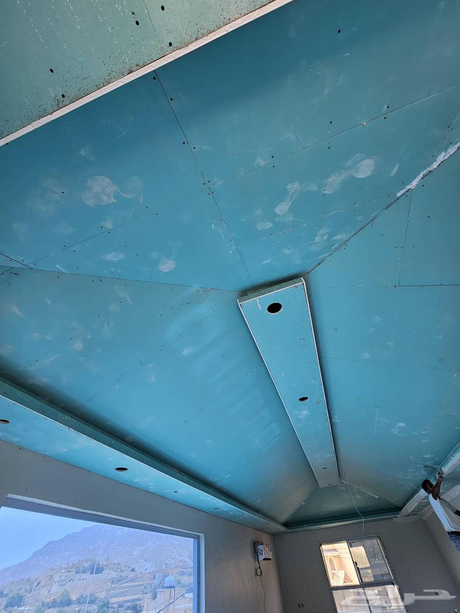 معلم تركيب .جبس بورد اسقف وجدران. الباحه64457906861314112