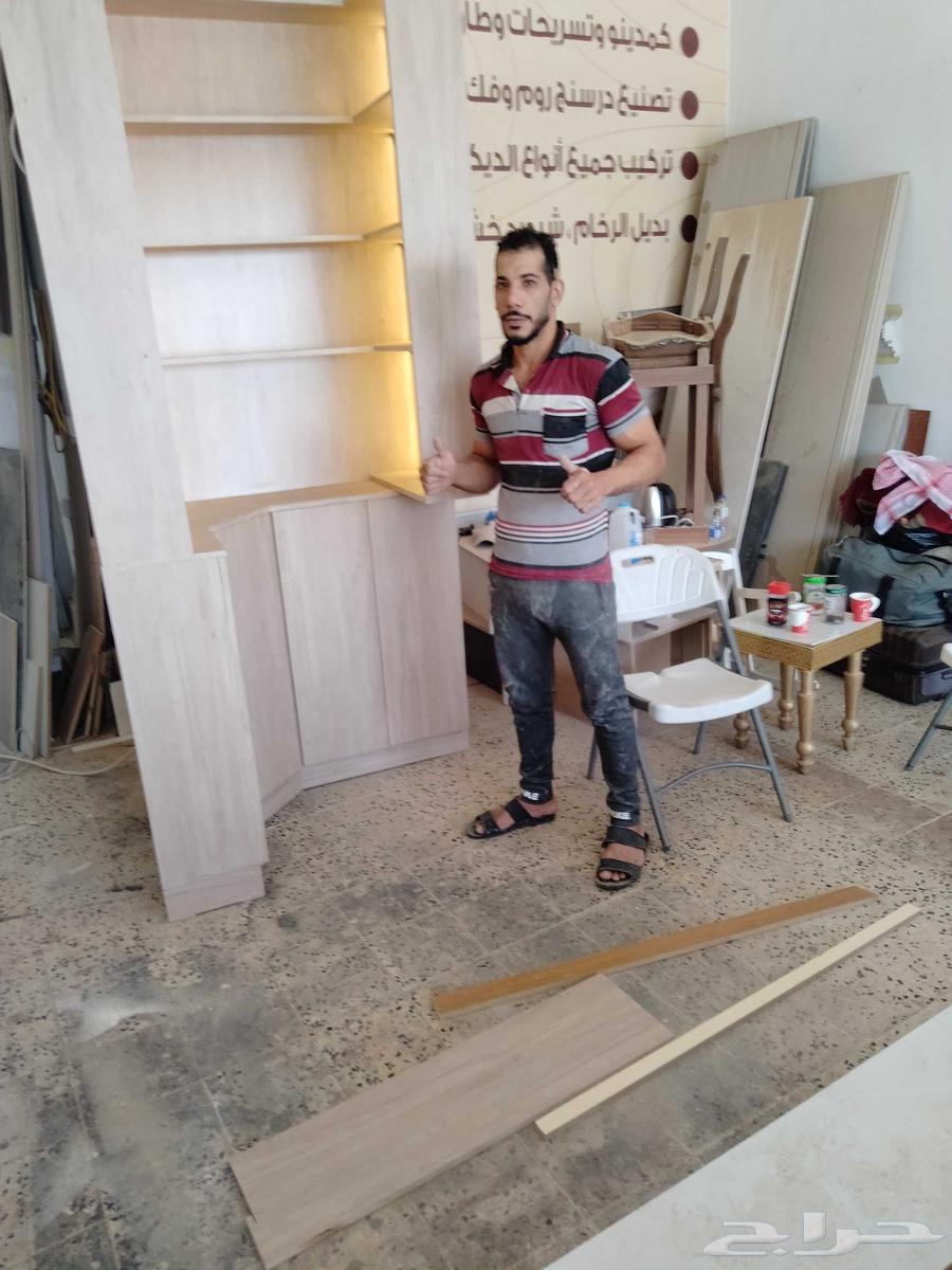 نجار موبيليا وديكورات صيانه اثاث وتركيب جميع انواع الديكورا64457853741187110