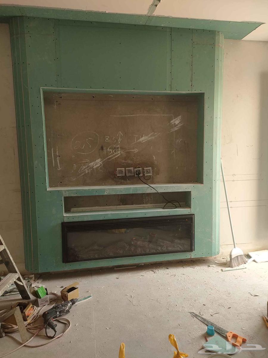 معلم جبس بورد وأسقف مستعارة وبديل رخام وخشب64423354662915111