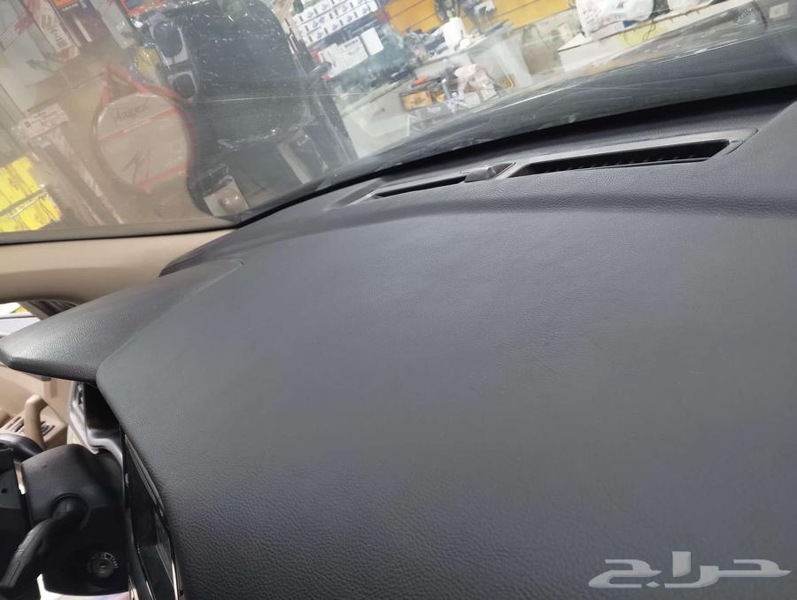 تنجيد قشرة طبلون سوناتا موديل 2016 جلد أسود مناسب جدا لضباب64423354242177111