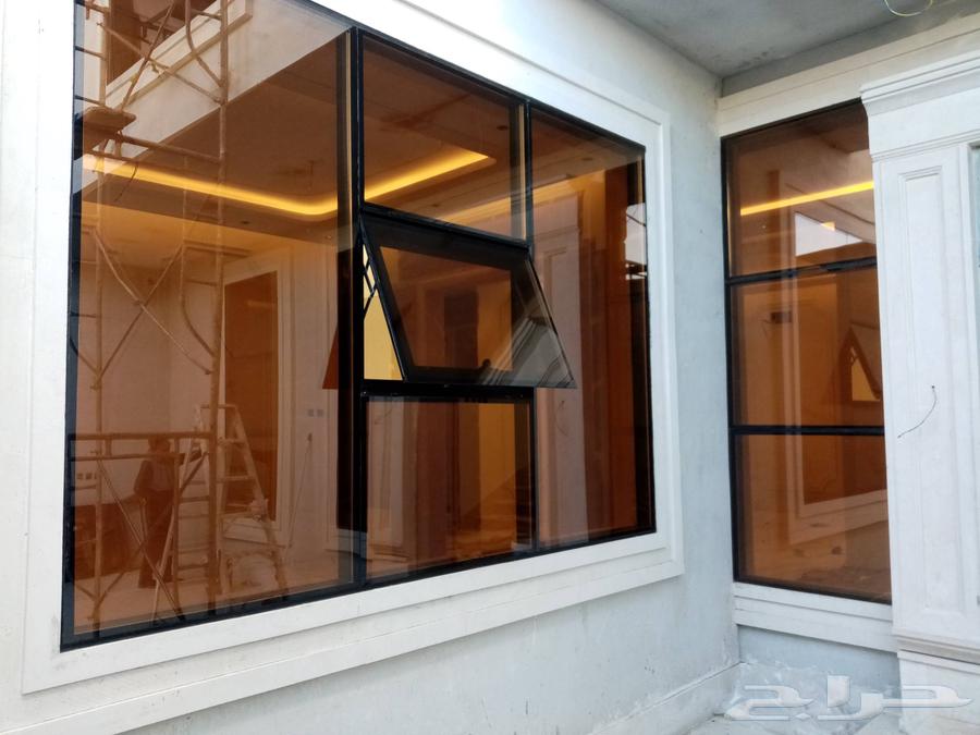 معلم المنيوم شتر استركشر ابواب شبابيك مطابخ كرتنول سكريت64458378410881112