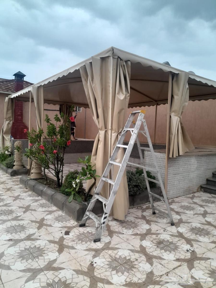 مظلات سيارات بايكات سواتر سندويش بنل جلسات هناجر برجولات64458452872321110