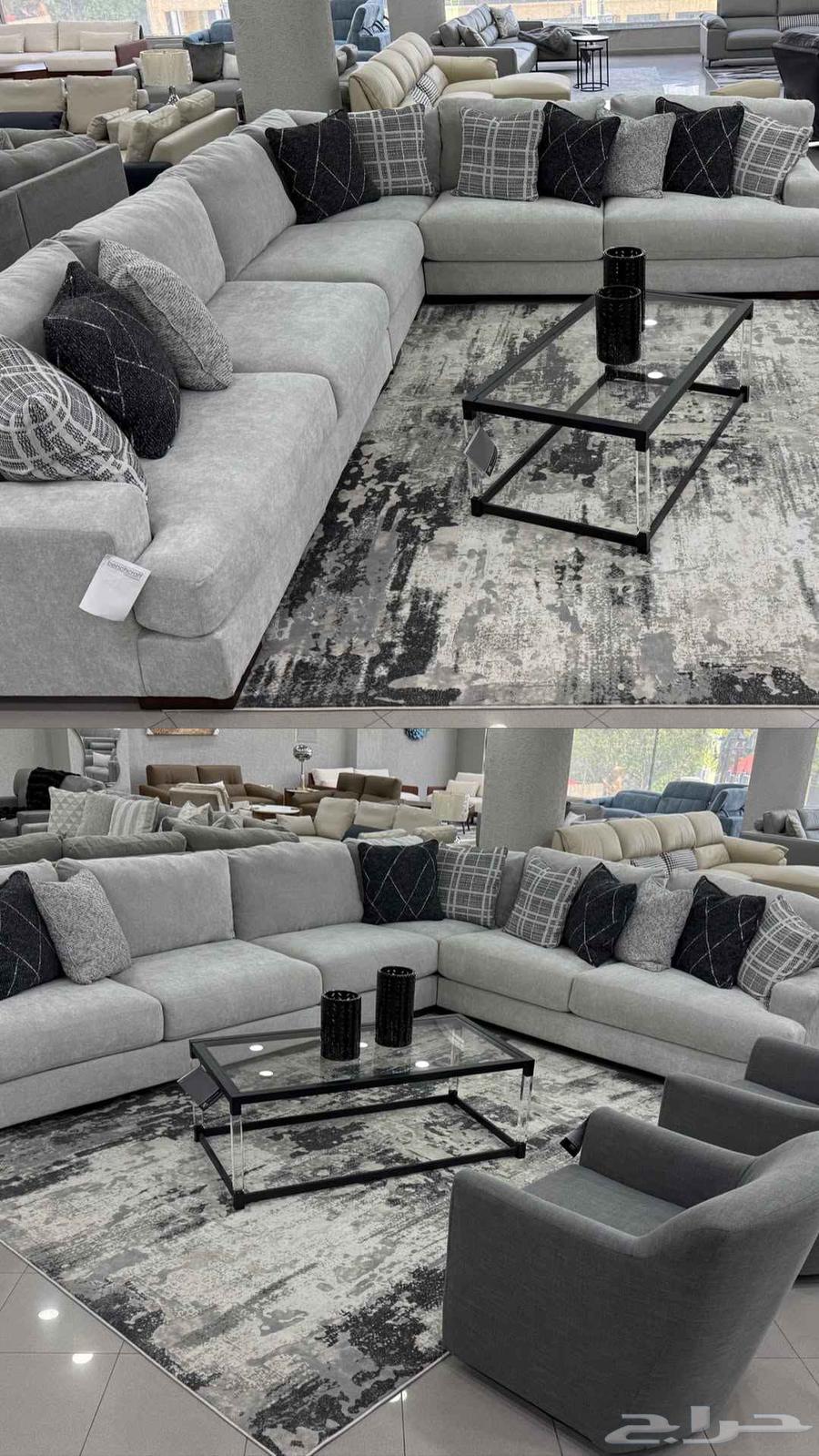 Custom-made and ready sofas according to your order, delivered to all Gulf areas, our location64458733985923111