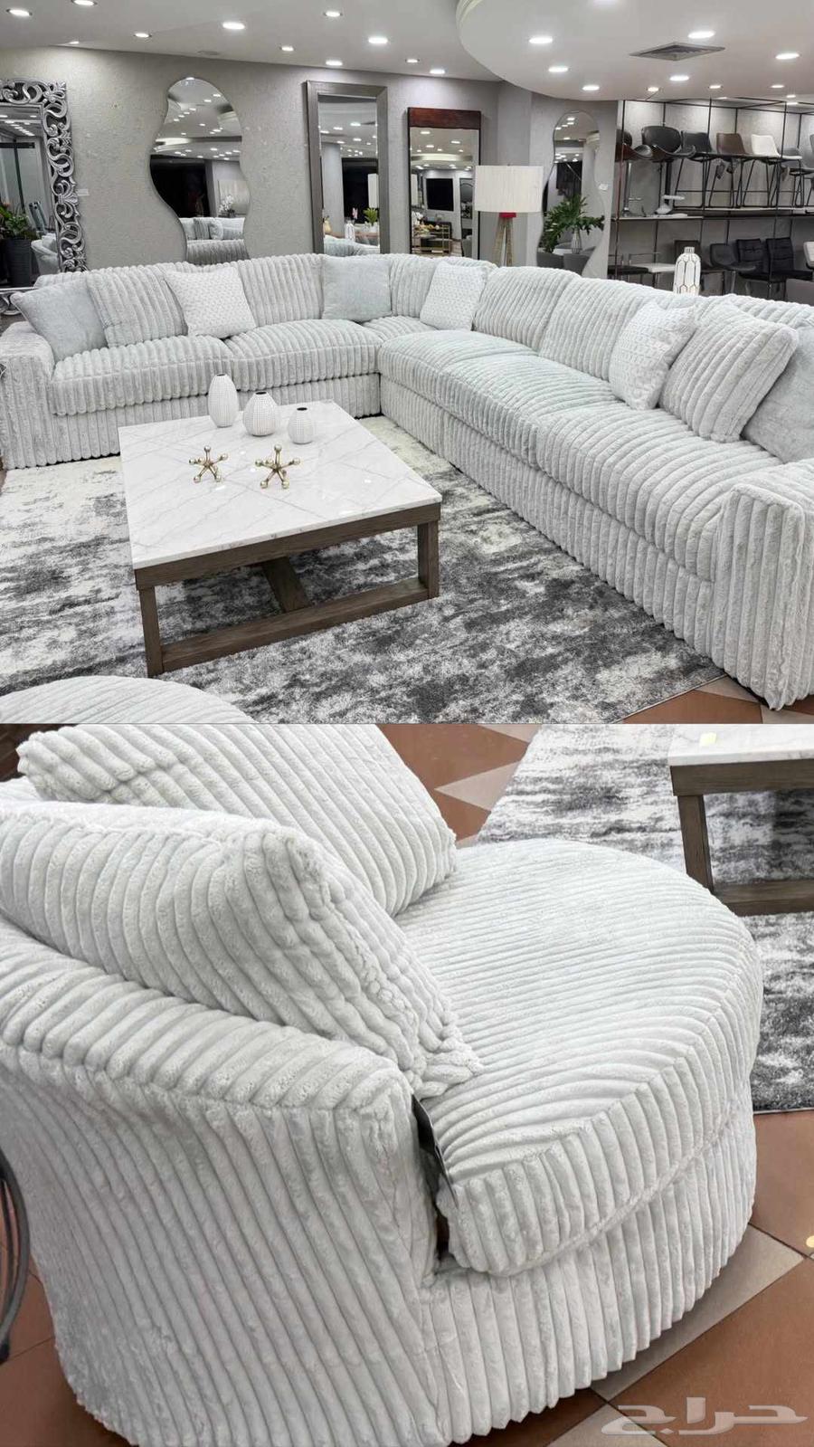 Custom-made and ready sofas according to your order, delivered to all Gulf areas, our location64458733985923114
