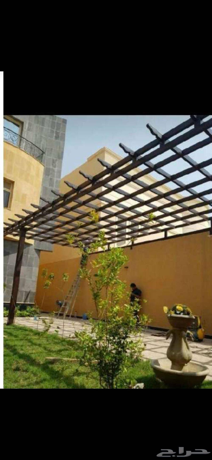 مظلات وسوتر وبرجولات وجميع انواع الحداده64459080091267110