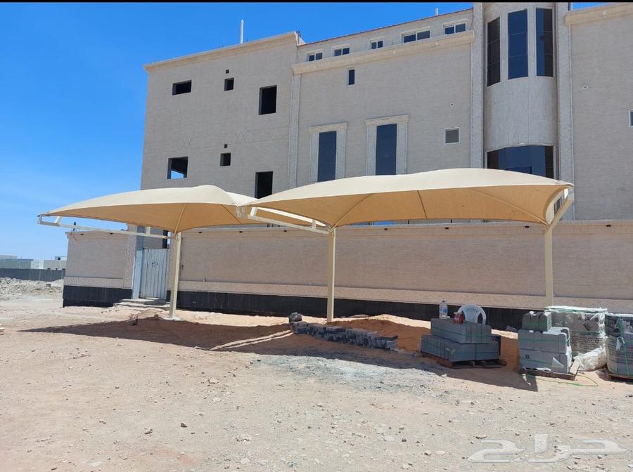 مظلات سواتر هناجر برجولات سقف بنل مواقف سيارات جميع الحداده64458930099074112