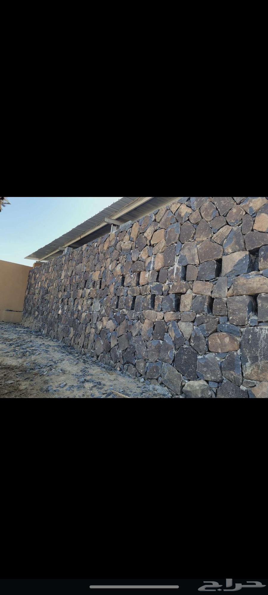 Stone work, gravel, concrete, flat land, Riyadh64459409092866111