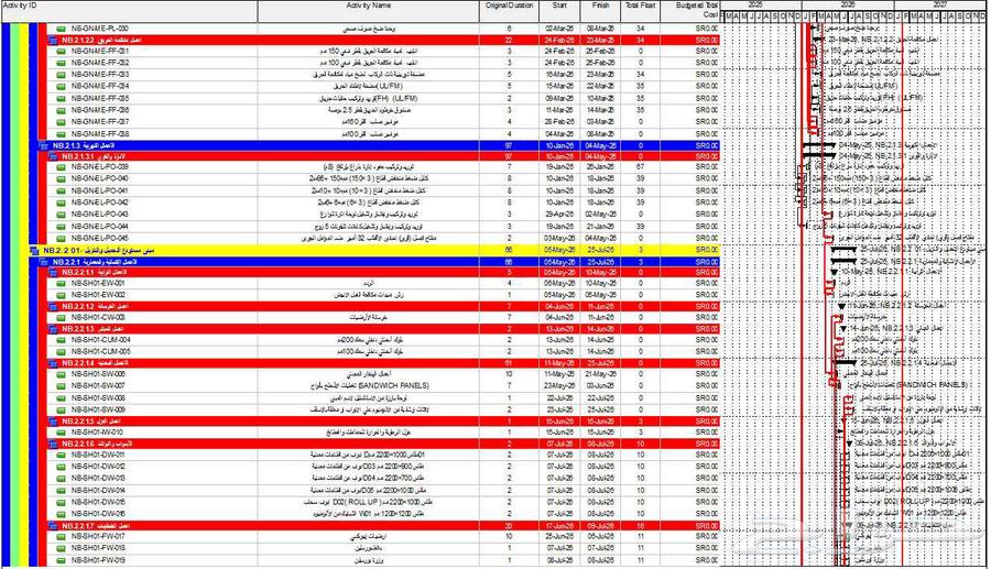 Planning Engineer specialized in preparing schedules for various projects64458930411393113