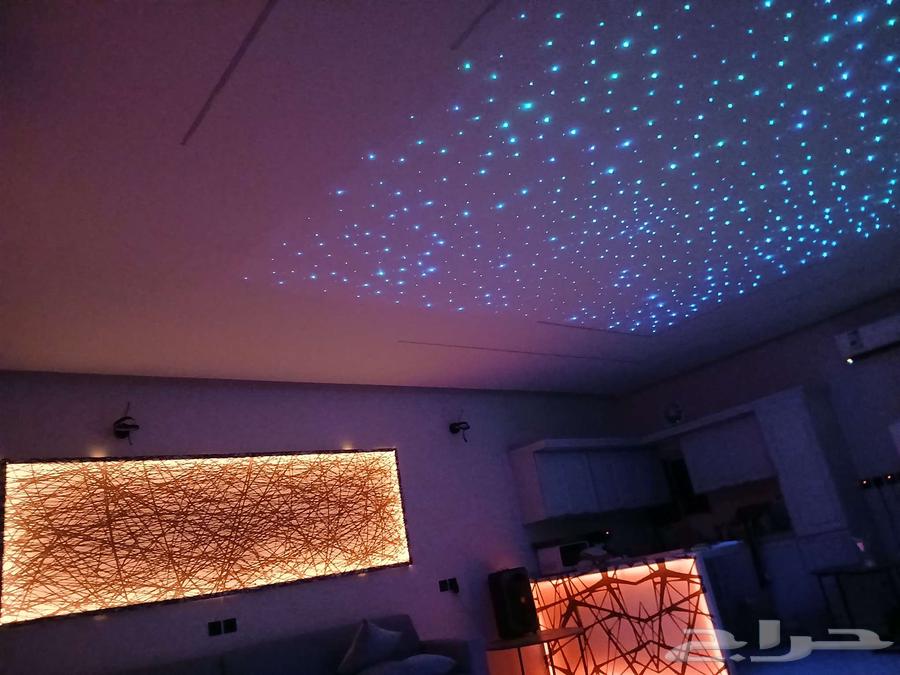 اسقف روز الياف ضوئي ة لوحات مضيئه بارت عوازل صوت64458703636098111