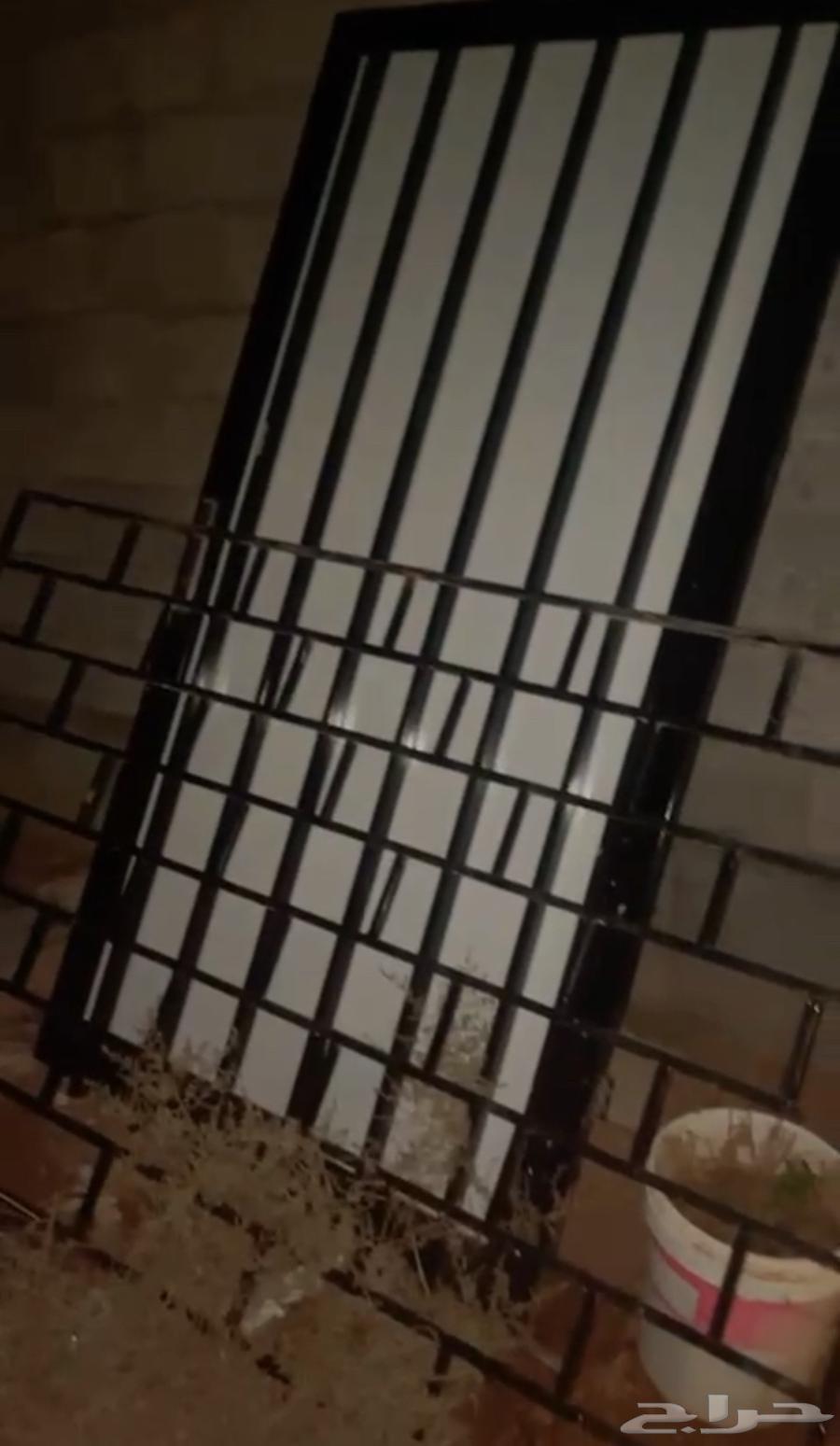 باب حديد مع الدريشة حديد  ألمنيوم للبيع64459139014017111