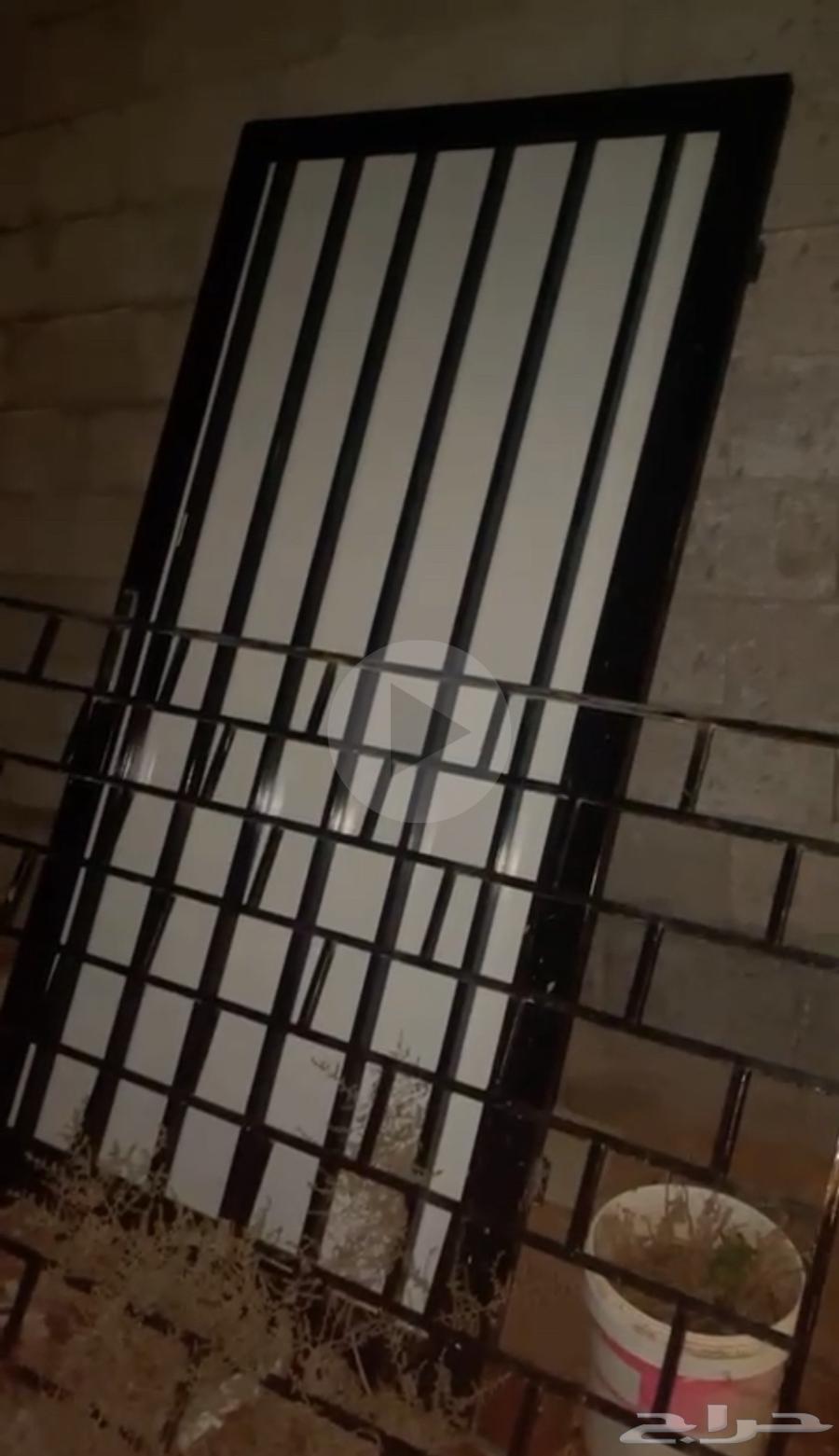 باب حديد مع الدريشة حديد  ألمنيوم للبيع64459139014017110