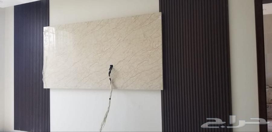 Installation of wood alternative, marble alternative, and chipboard64459882512771112