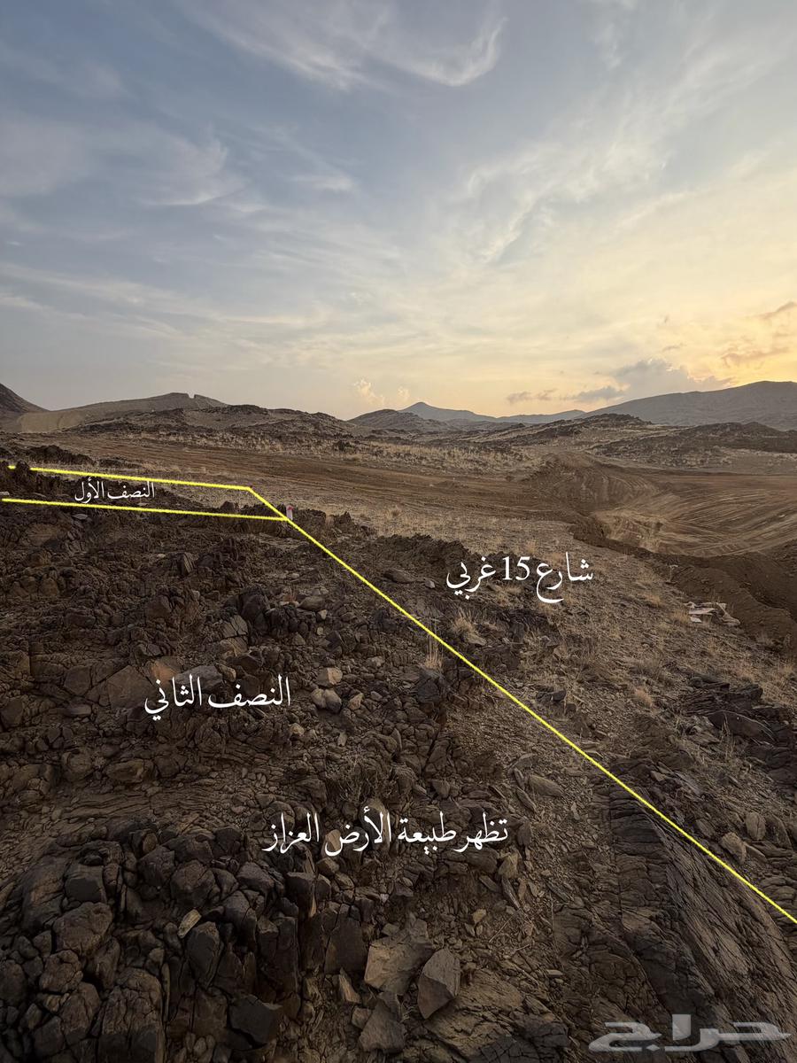 أنصاف أراضي مميزه للبيع بمدينة ابها بسعر 180 الف64458167338369111