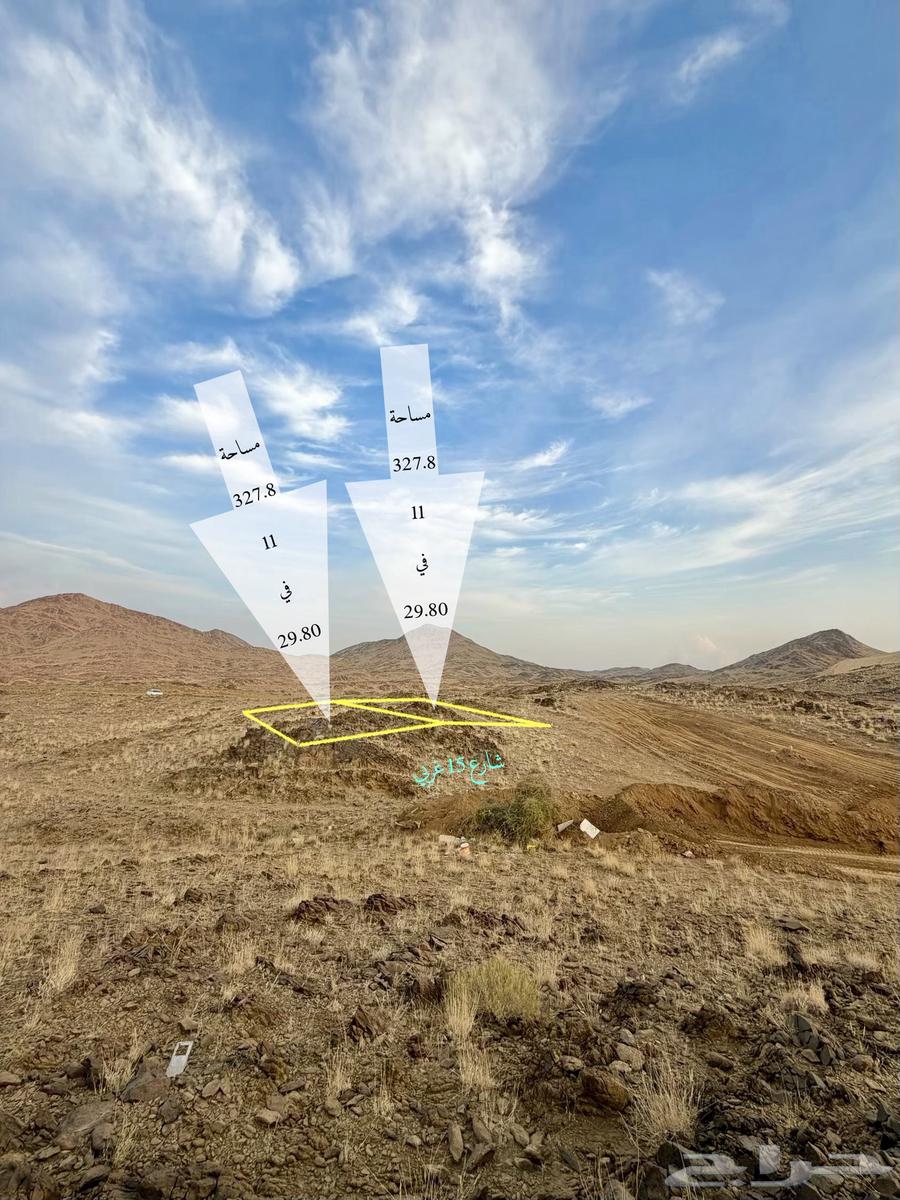 أنصاف أراضي مميزه للبيع بمدينة ابها بسعر 180 الف64458167338369114