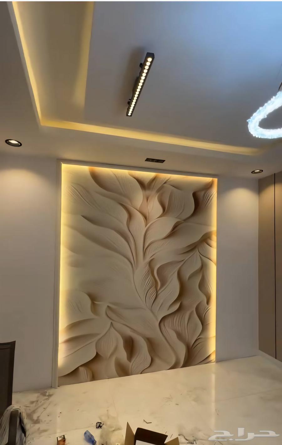 ديكورات منازل دهان جبس ورق جدران شيبورت فوم نعلات64459820777601110