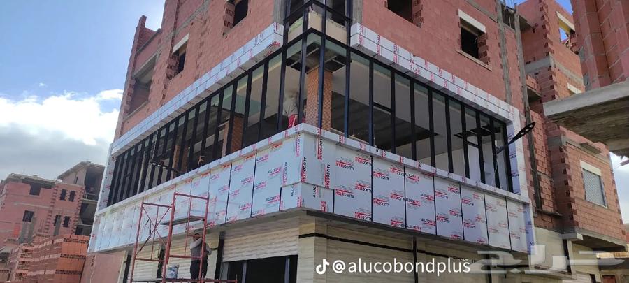 Glass facades, structure, secret, and all aluminum and cladding works64459483684355114