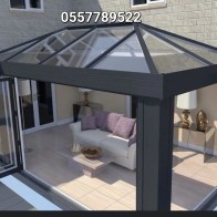 واجهات فنادق وكافيهات قبب سكاي لايت غرف زجاجيه64459588796675113