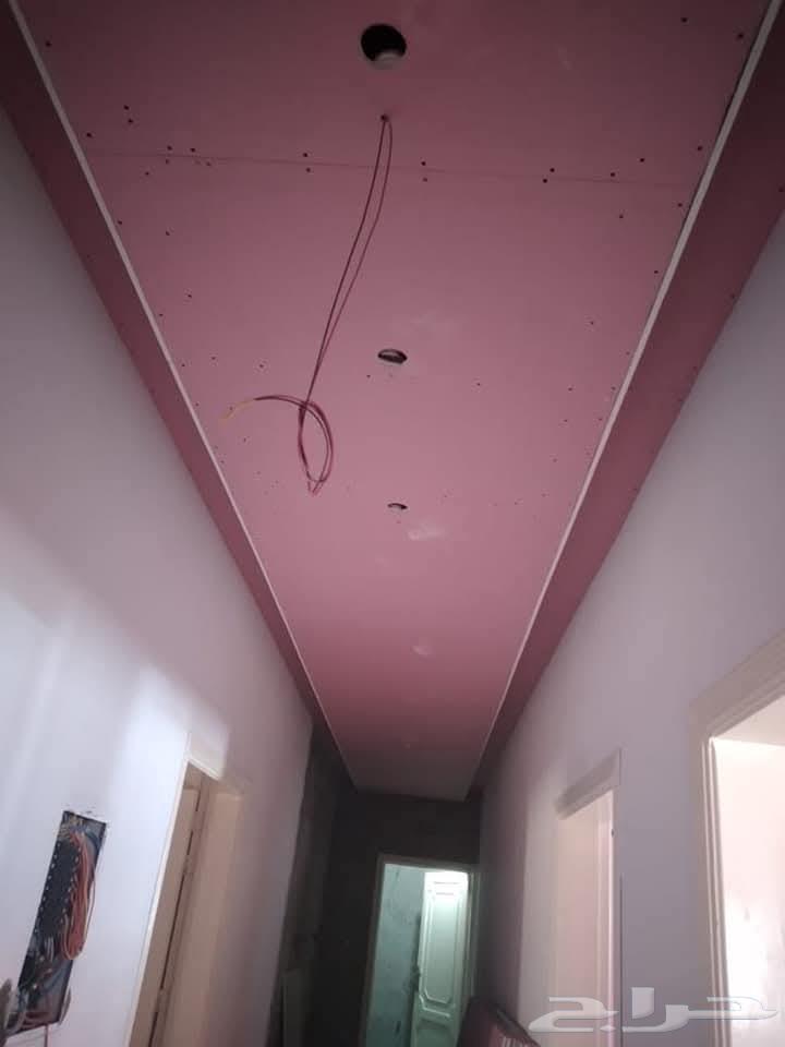 تركيب جميع أنواع الجبس أم بورد والاسمنت بورد وبلاطات 60 60 و64459867436802110