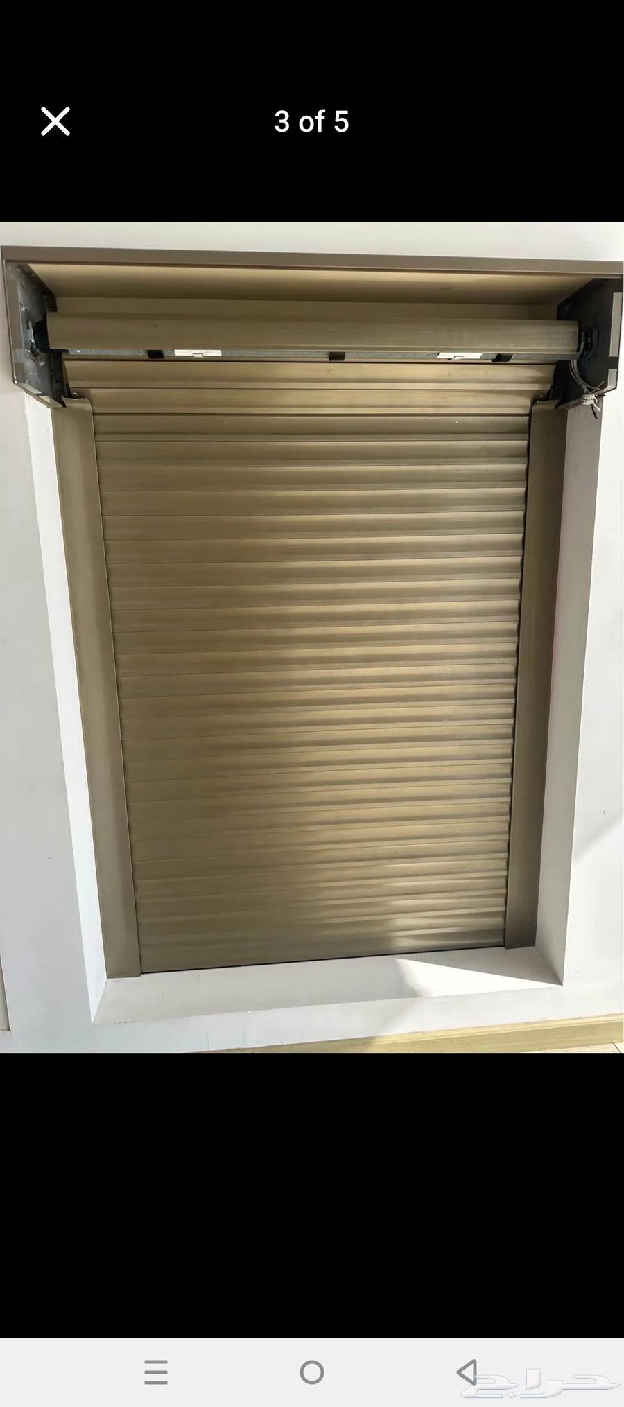 Aluminum window installation with double glazing at Seraia windows64473805616386111