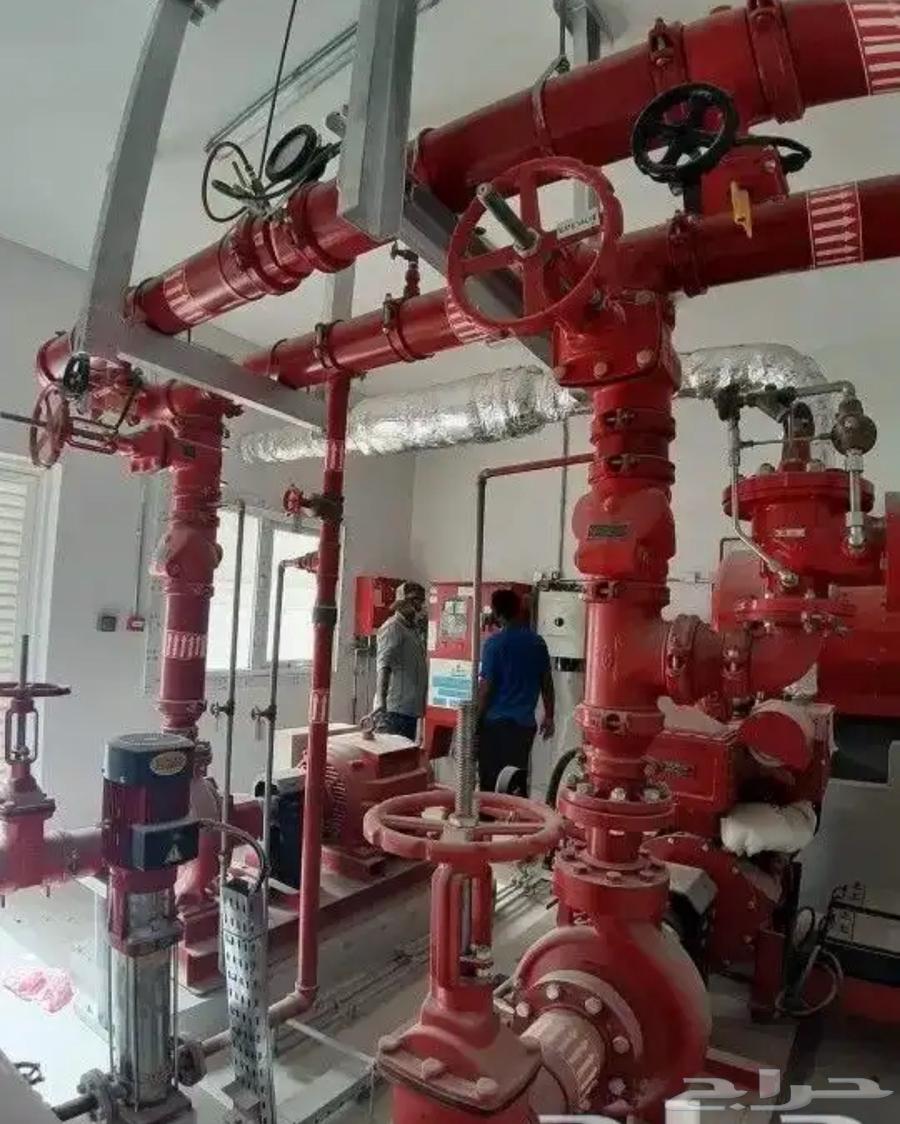 مضخة حريق وانظمة سلامة ومخطط سلامة64474074862083111