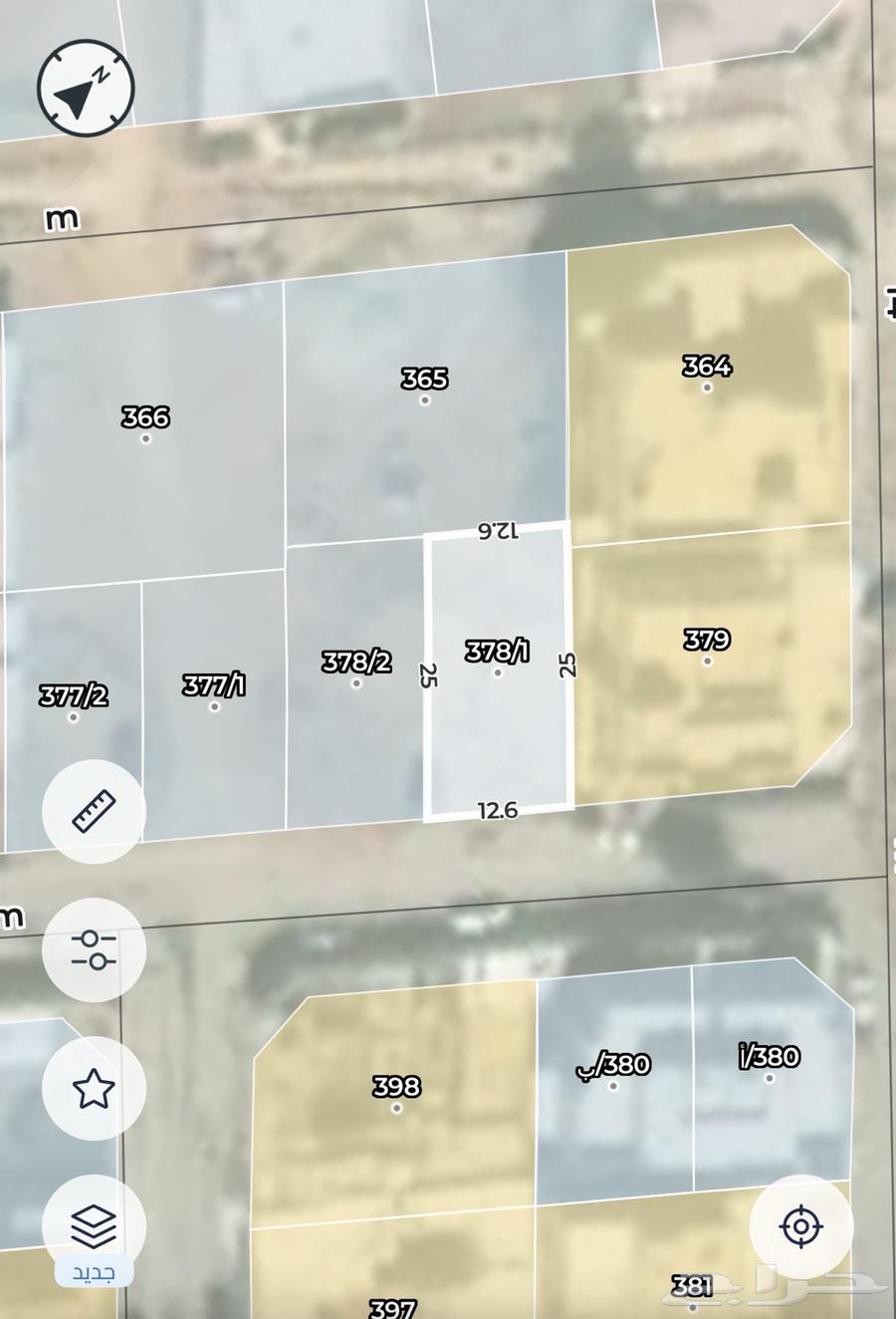 للبيع قطعتين ارض متجاورات بحي الضاحي الغربي64473740248707111