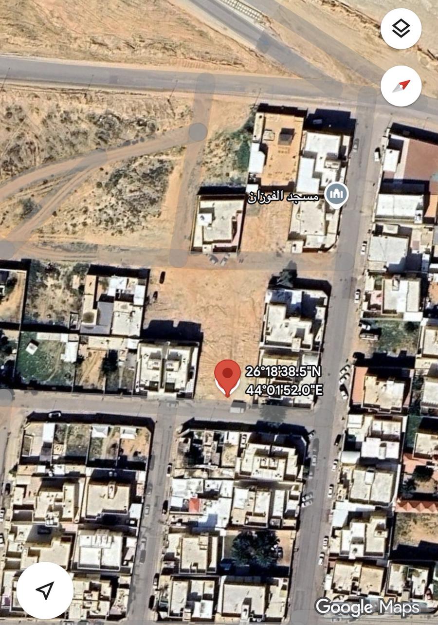 للبيع قطعتين ارض متجاورات بحي الضاحي الغربي64473740248707112