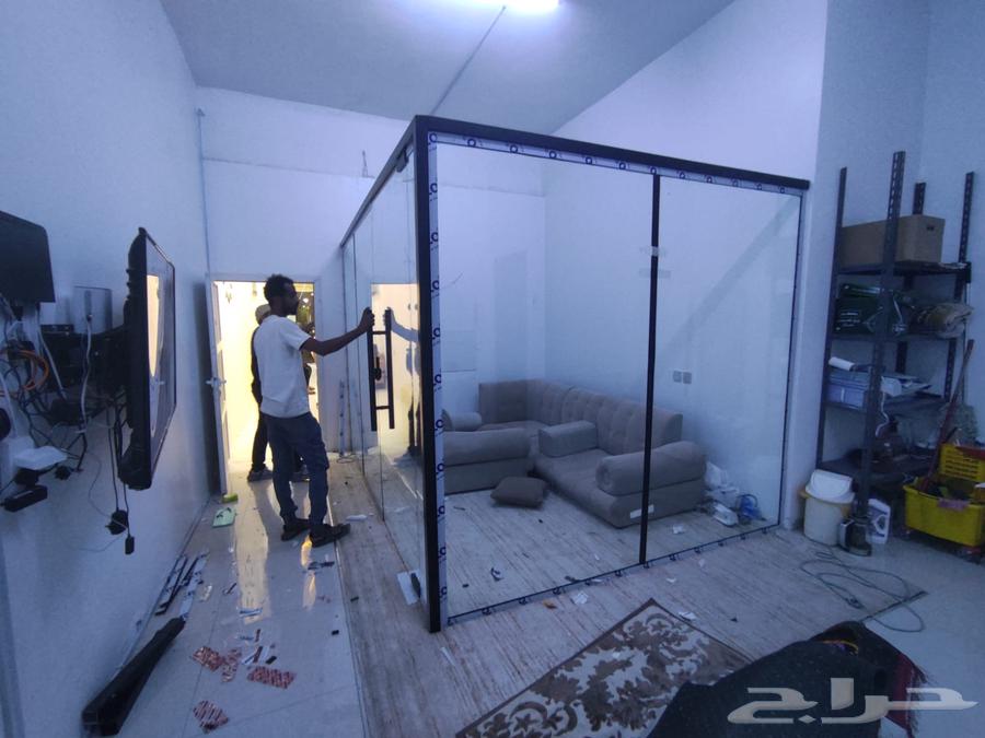 قزاز سكريت ابواب واجهات قواطع مكتبية محلات64459883055233111