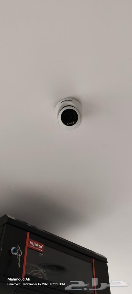 تركيب وصيانة كاميرات مراقبة مع شهادة الكفاءة للبلدية64459897638273112