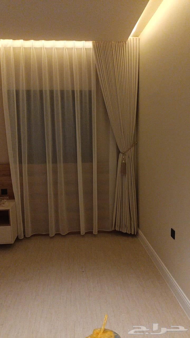 Custom upholstery of sofa section, custom curtains for majlis seating area64459897822851112