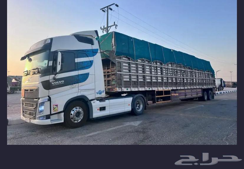 Trailer sides and surface of the trailer and transporting any load, a Yemeni driver64473982294147110