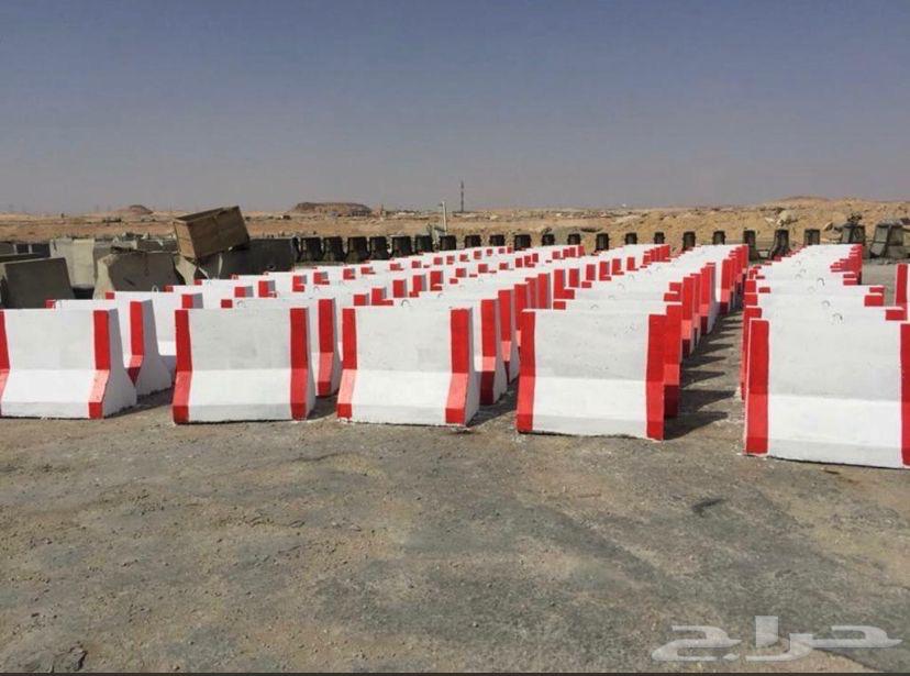 قواعد خرسانية حواجز خرسانية صبات خرسانية مصدات نيوجرسي64459928030211110