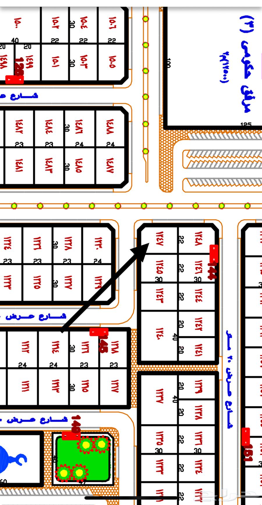 للبيع ارض هجره السلمانيه ( مخطط 121 ح) شارع 20 و2064473804228099110