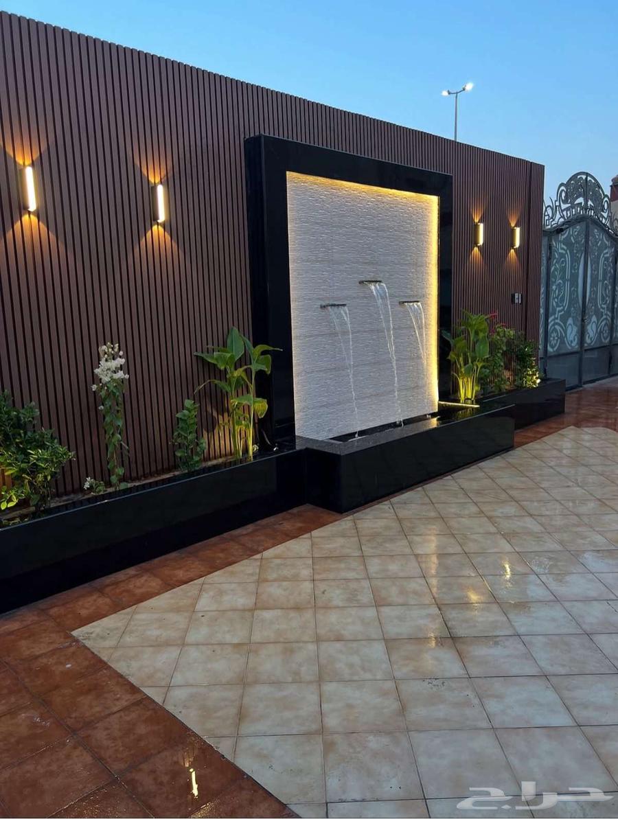 تنسيق تصميم الحدائق وتركيب العشب الصناعي والطبيعي الشلالات64273585472643113