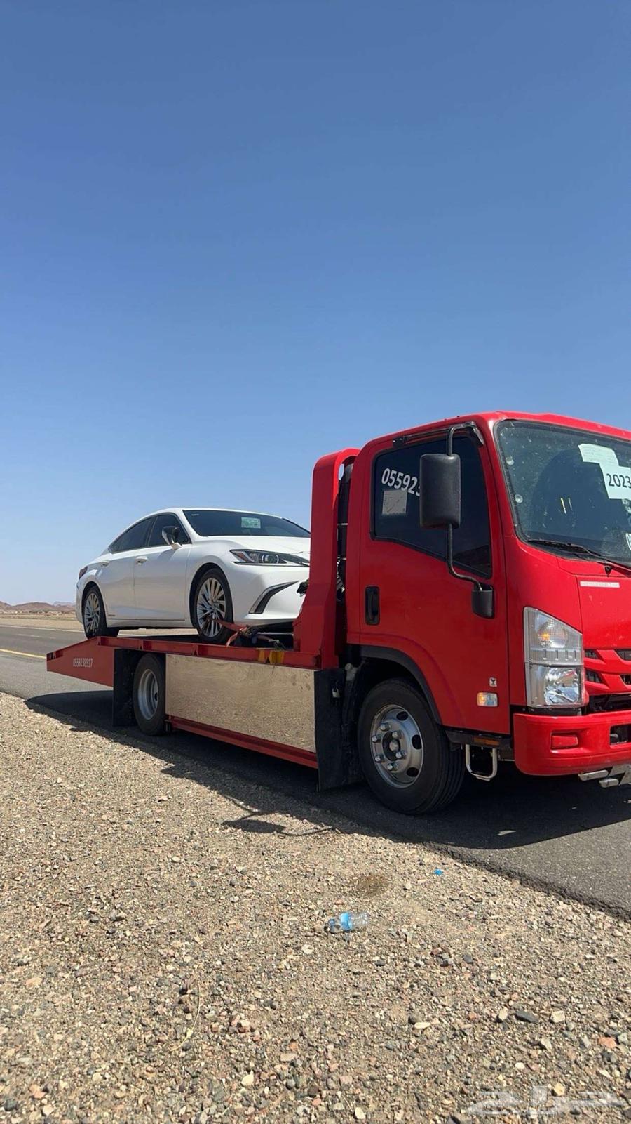 Trailer returning from Tabuk to Hail, Al-Qassim, and Al-Jouf64474171883905111