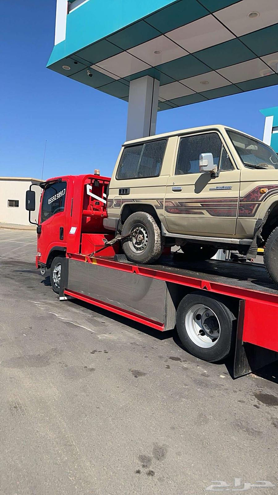 Trailer returning from Tabuk to Hail, Al-Qassim, and Al-Jouf64474171883905110