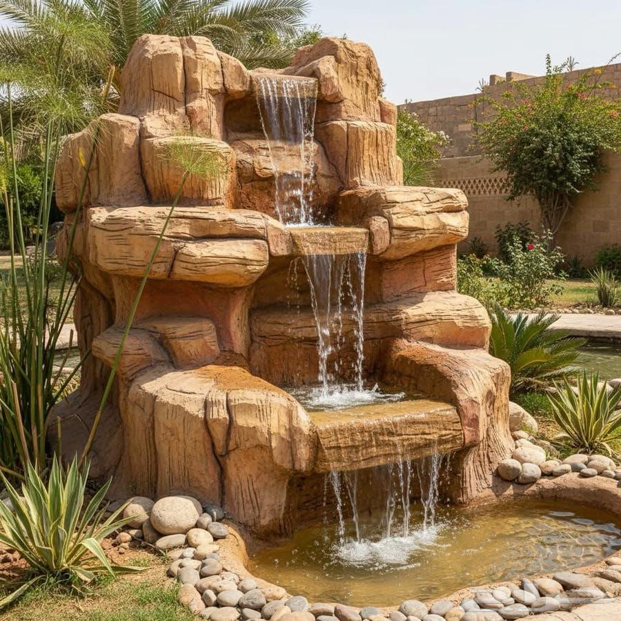 شلالات اندنيسي وجلسات صخريه وجذوع اشجار64474329245187113