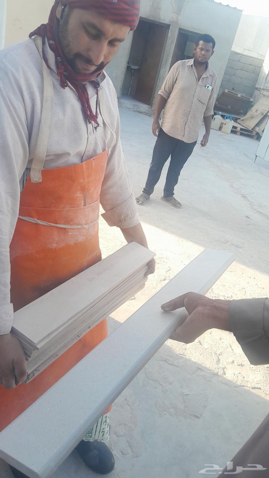 ادراج رخام وقص نعلات رخام وبورسلان64474170500994113