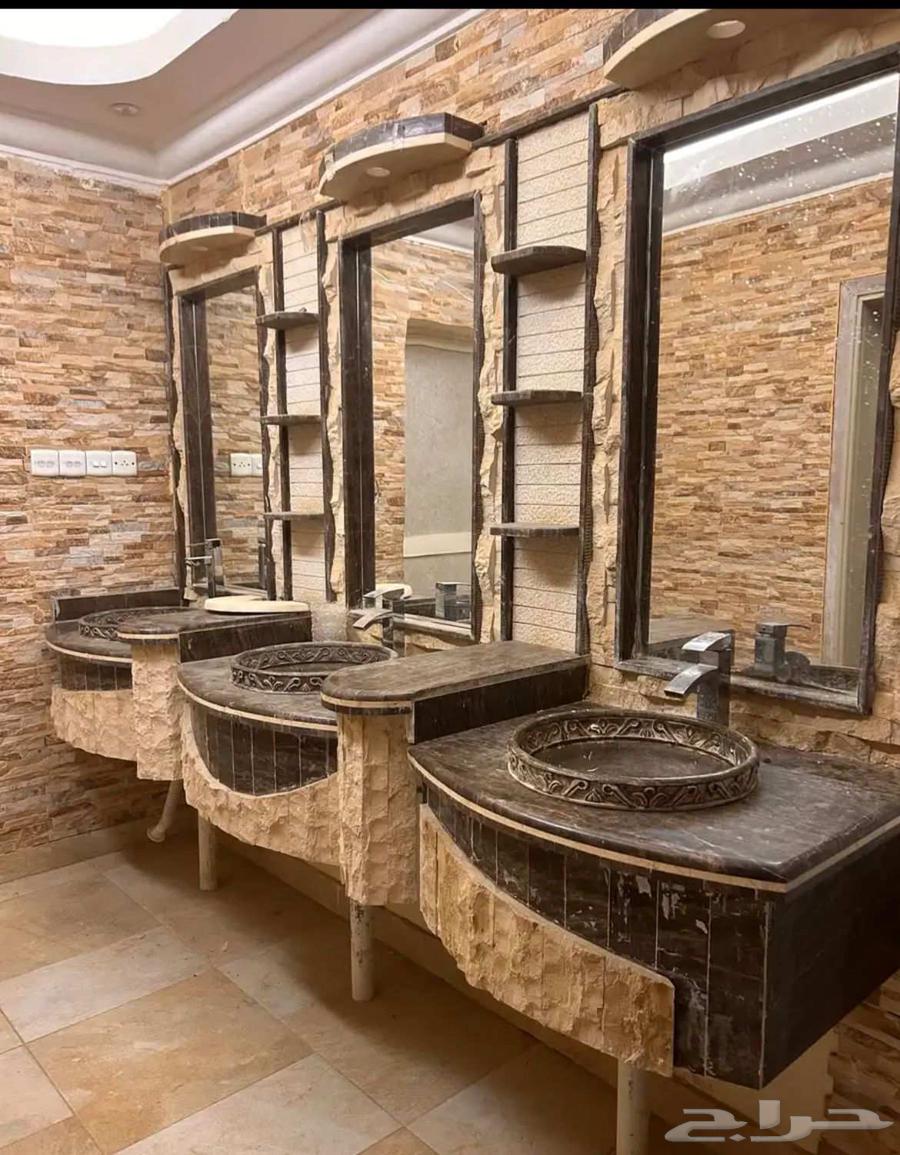 مغسلة ديكور رخام حجر طبيعي  كنب64474235515139110